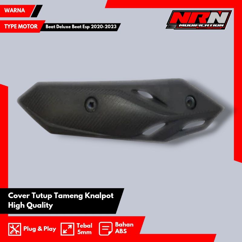 Cover Tutup Knalpot Beat Deluxe Cover Knalpot Beat Deluxe Beat Esp 2020-2023
