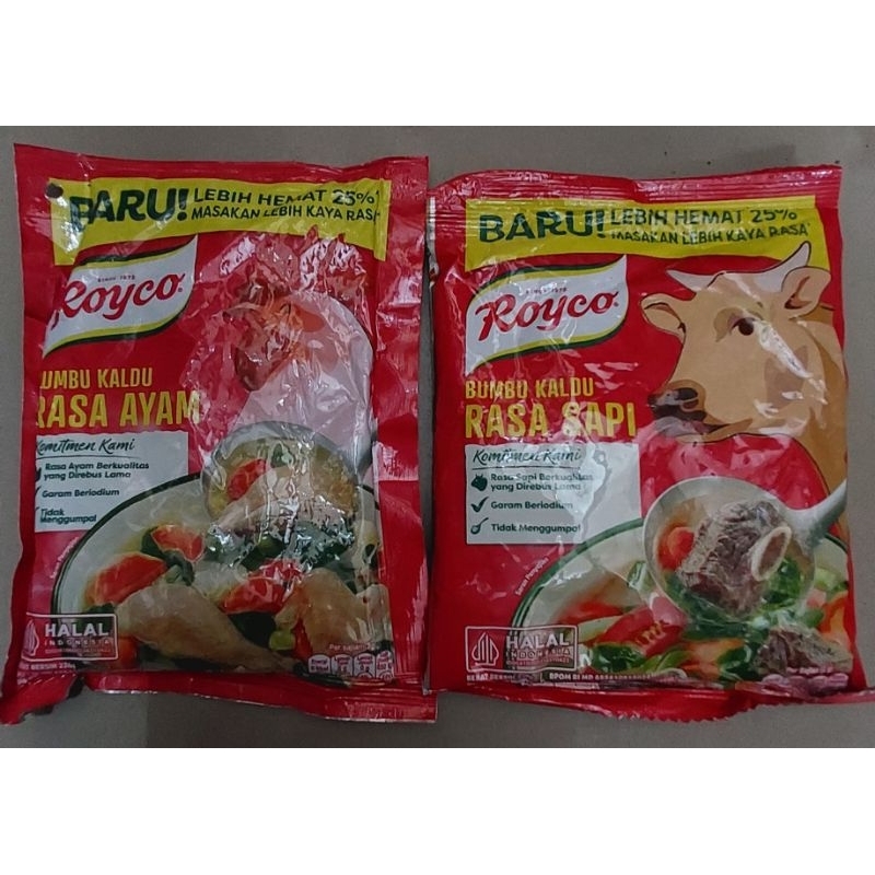 

Royco BUMBU KALDU Penyedap Makanan Rasa AYAM/SAPI 220gr