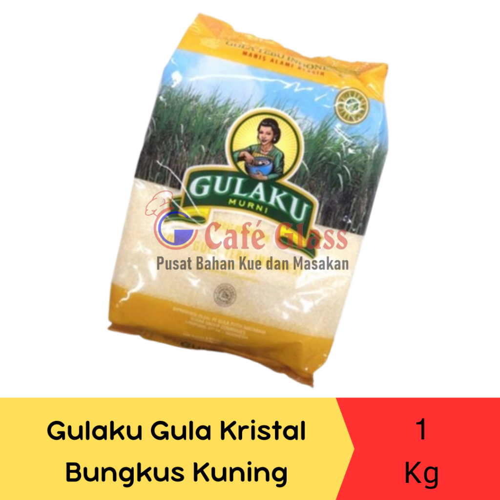 Gula Kristal Gulaku (Bungkus Kuning) 1Kg
