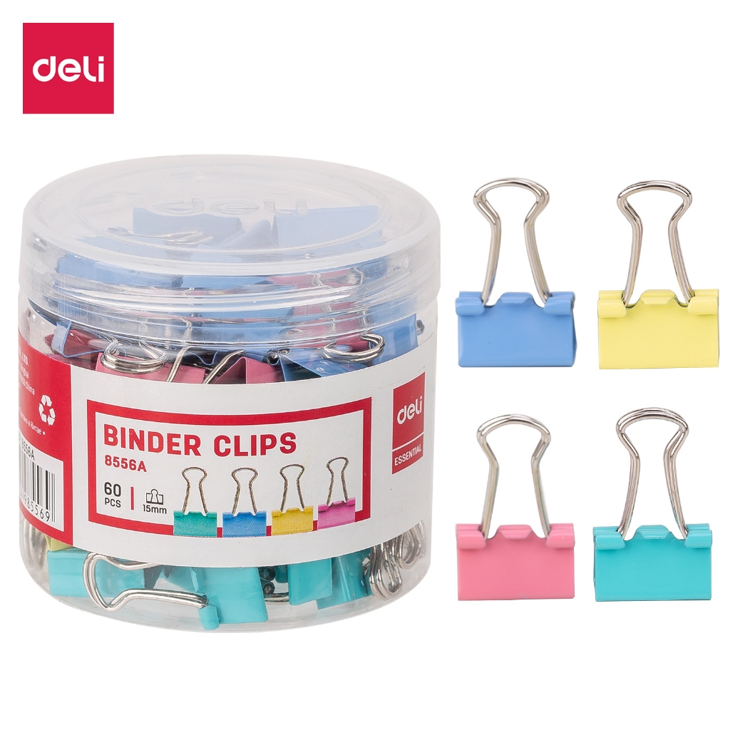 

Deli Effortless Binder Clip 15mm E8556A
