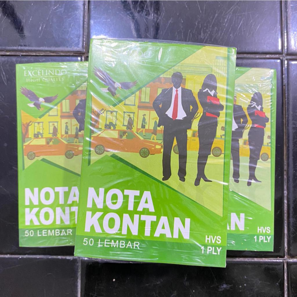 

Nota Kontan Kecil Rangkap 1 Ply Excelindo isi 10 buku