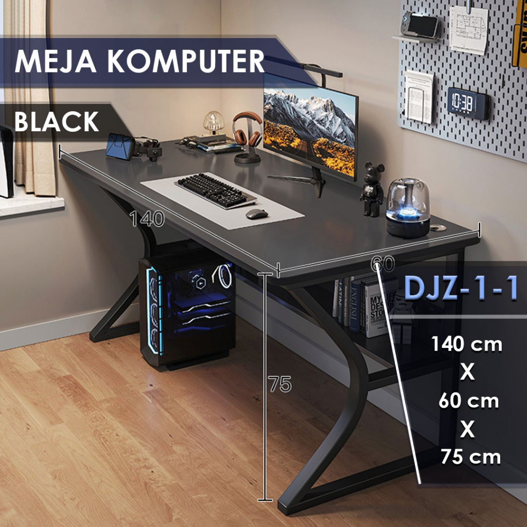 Meja Gaming  Meja Komputer  Meja Belajar  Meja Kantor Meja Komputer Gaming Set Meja Kayu