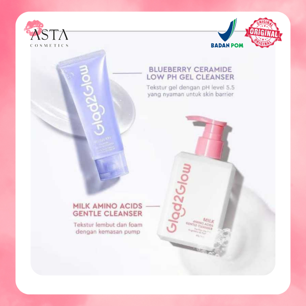Glad2Glow Low Ph Cleanser Milk Cleanser