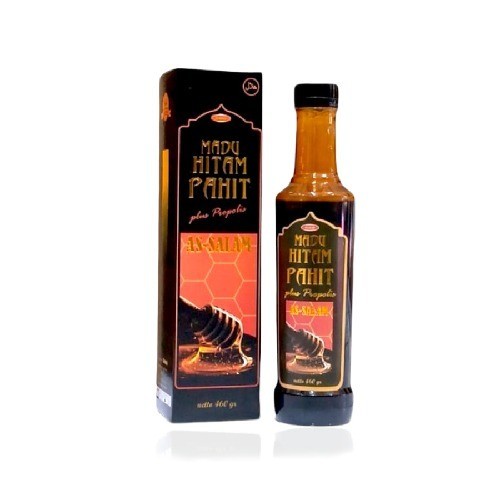 

Madu Hitam Pahit Asli AS SALAM 460gr Madu Pahit Herbal Untuk Diabetes Kolesterol Gula Darah Imun tubuh darah tinggi