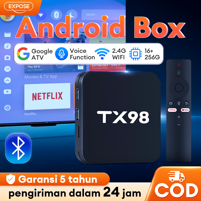 Android tv box TX98 Pro Android 13.0os RAM 16GB ROM 256GB STB 4K Smart Tv Box