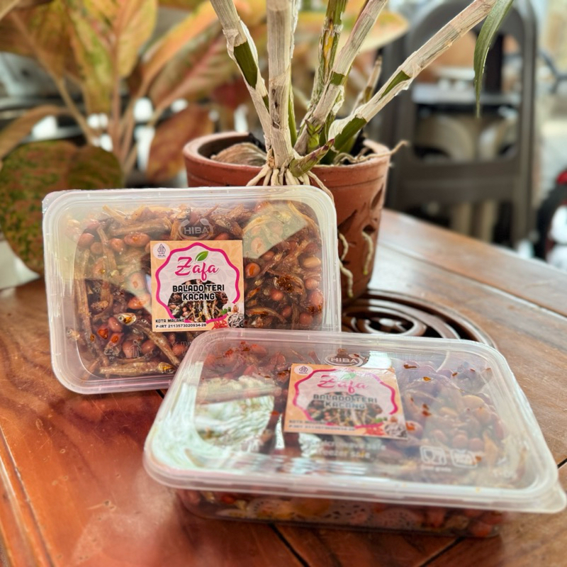 

Zafa teri kacang balado