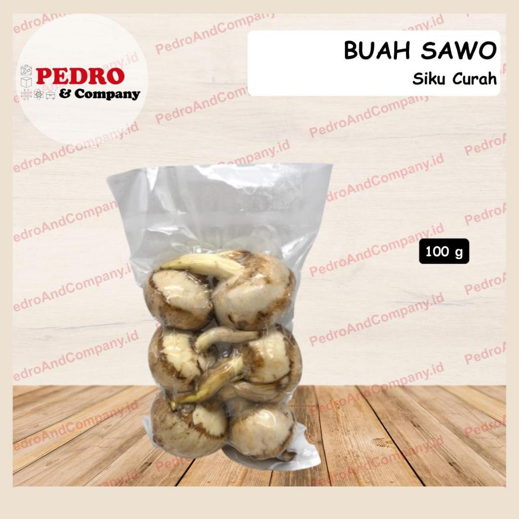 

buah sawo siku curah per 100 gram