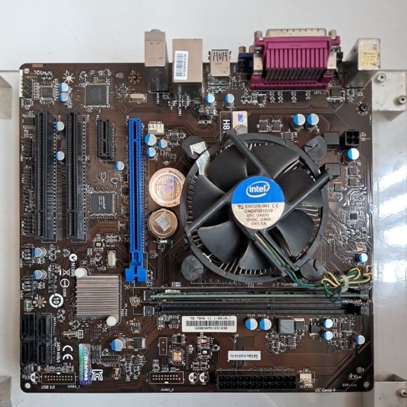 motherboard Wearnes H81M-P32L+prosesor core i5-4670+Ram 4gb ddr3