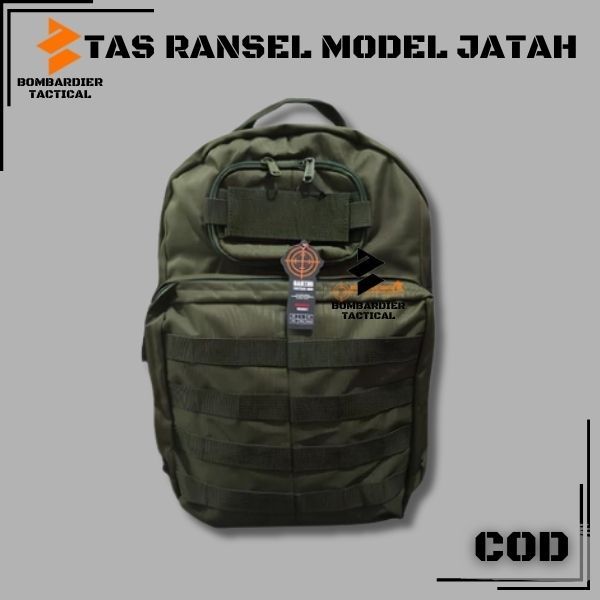 Baru Tas Ransel Jatah TNI Tas Punggung Jatah TNI AD Tas Ransel Pria Tactical Hijau Army