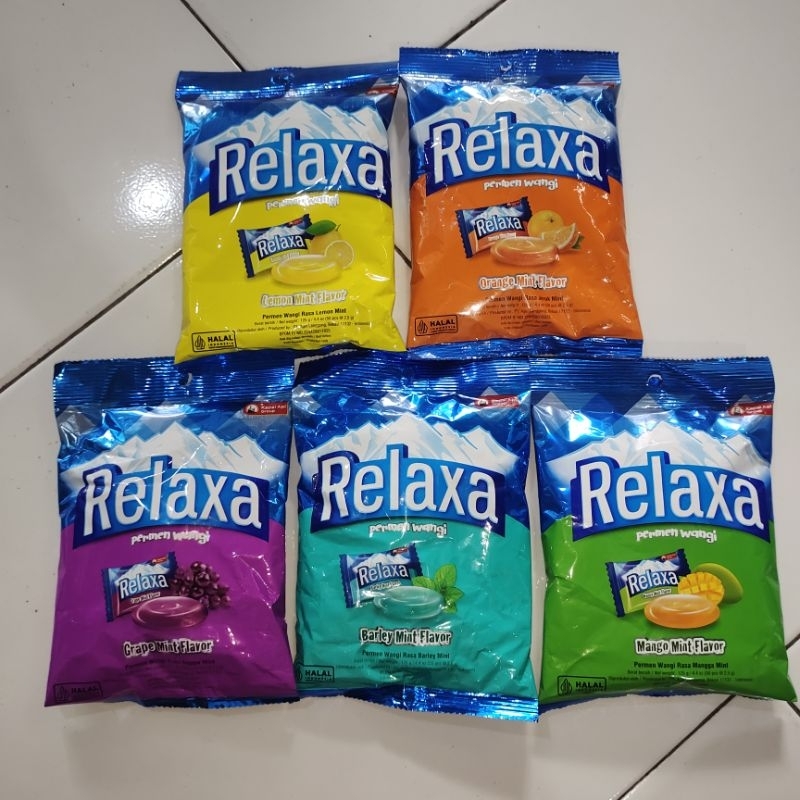 

Permen Relaxa Bag / Zak 125 g isi 50 pcs