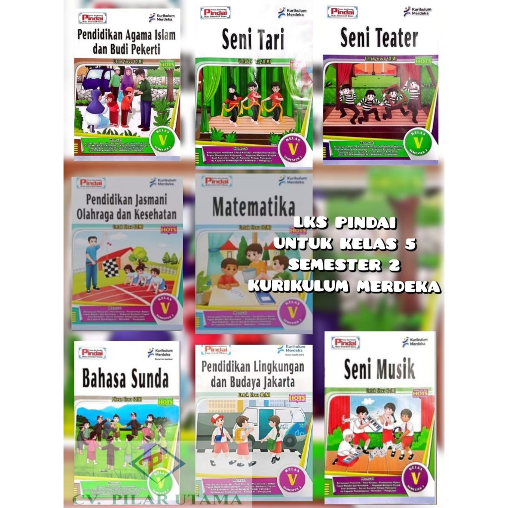 

LKS Pindai Untuk SD/MI Kelas 5 Semester 2 Kurikulum Merdeka
