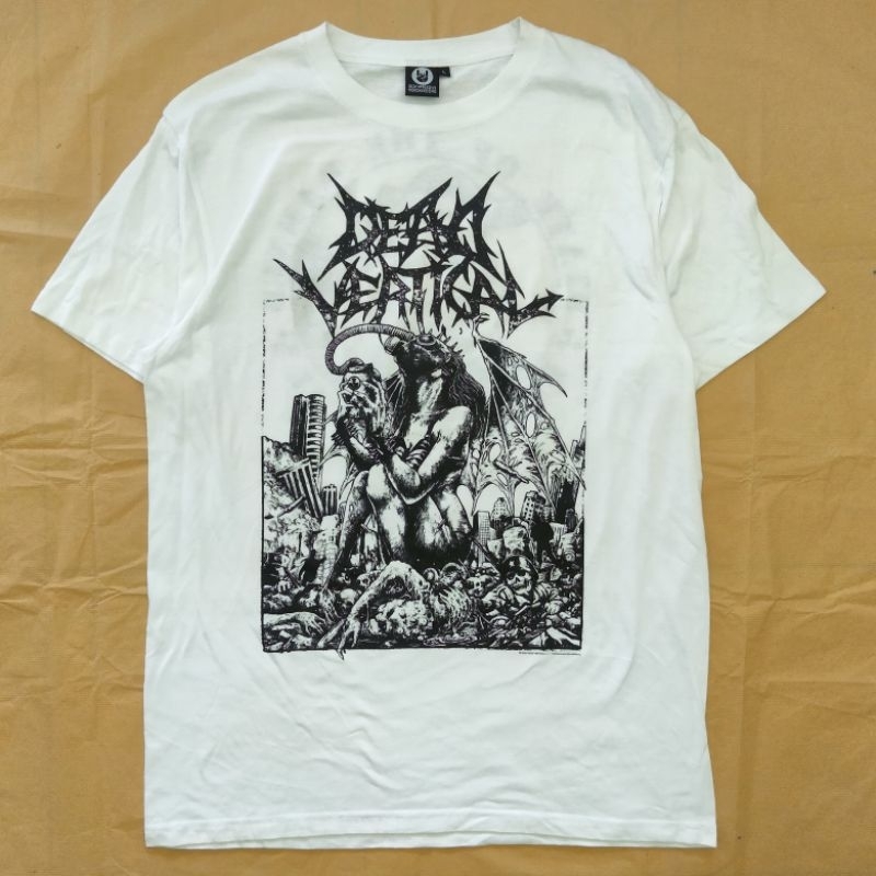 T-shirt Original DEAD VERTICAL - STATE OF THE DAMNED (WHITE)