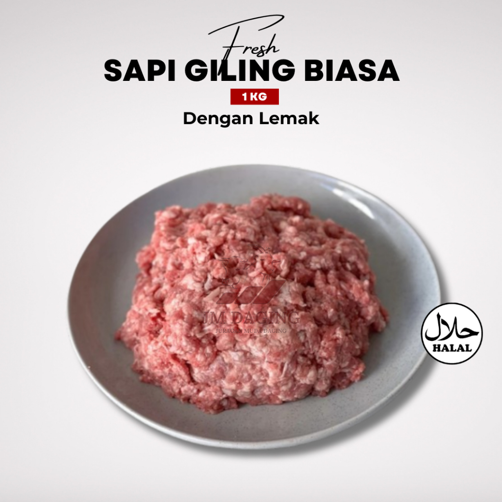 

Daging Giling Sapi Ground Beef Halal 1kg Tangerang