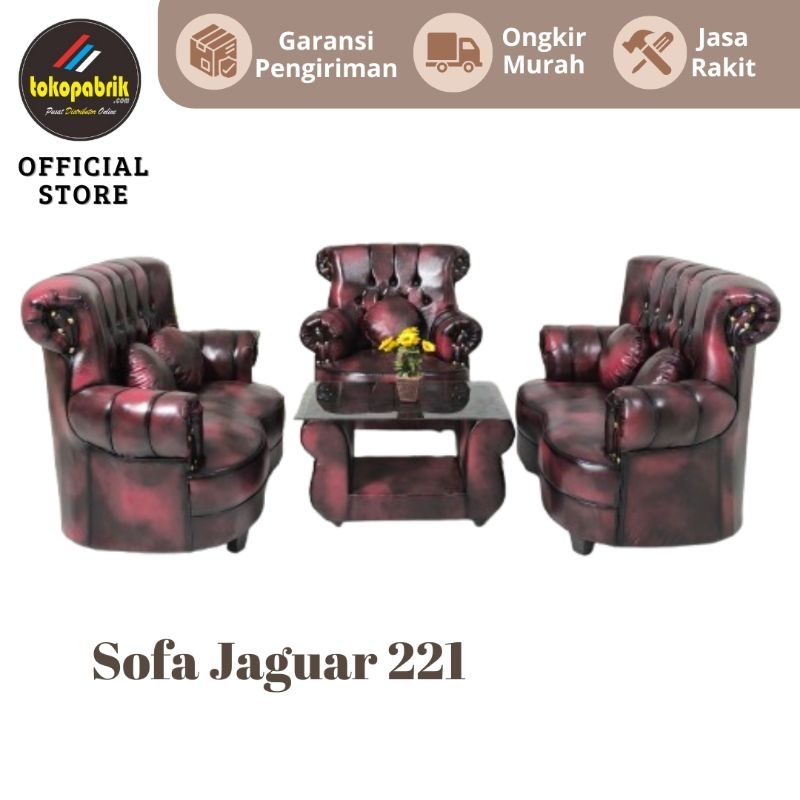 Sofa jaguar jumbo 321 / sofa jaguar mini 221 / sofa ruang tamu minimalis / sofa tamu modern sofa mur