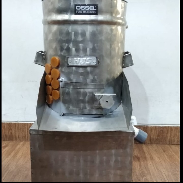 OSSEL Mesin Kupas Bawang Merah 3Kg Pengupas Bawang Merah Listrik Stainless Steel OSSEL
