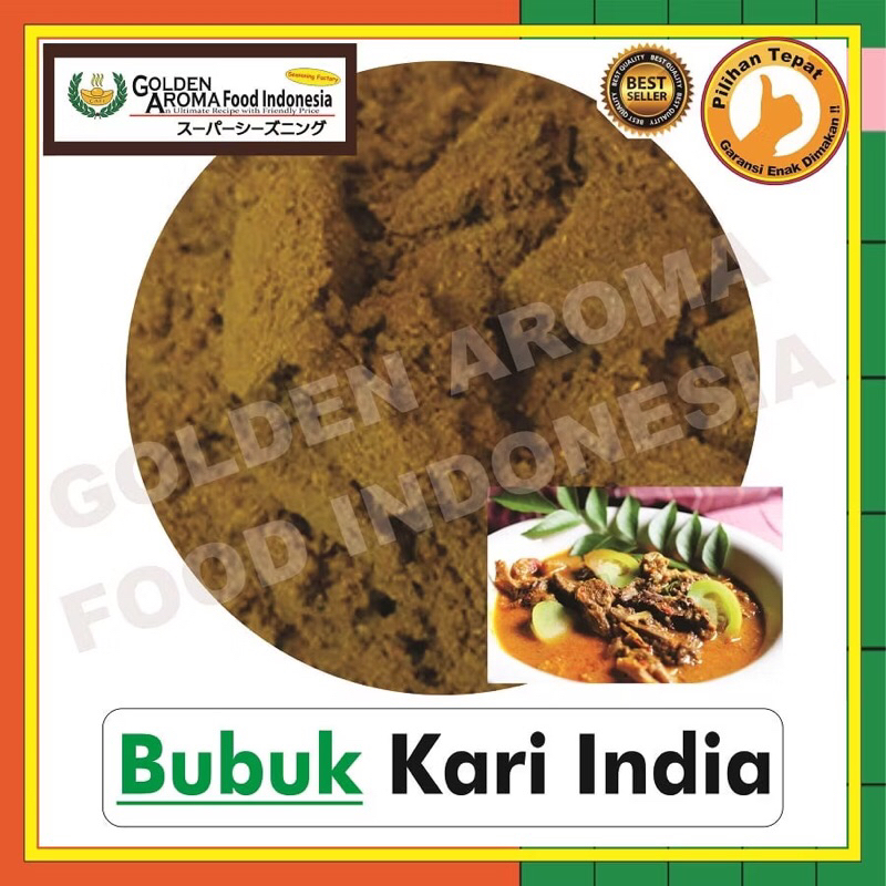 

Bubuk Kari India 1Kg, Jual Indian Curry Powder, Bubuk Rempah Murah Aman Terbaik