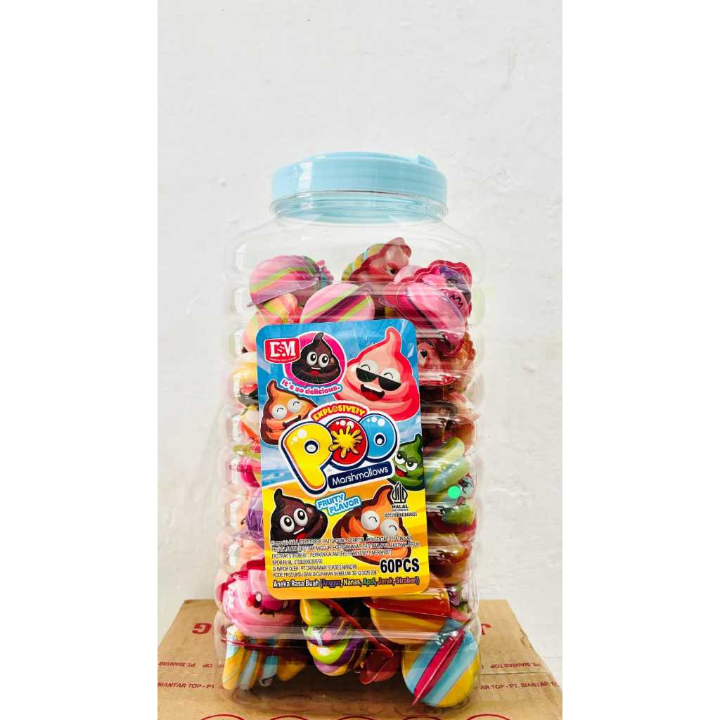 

DSM MARSHMALLOWS POO 60PCS 1TOPLES