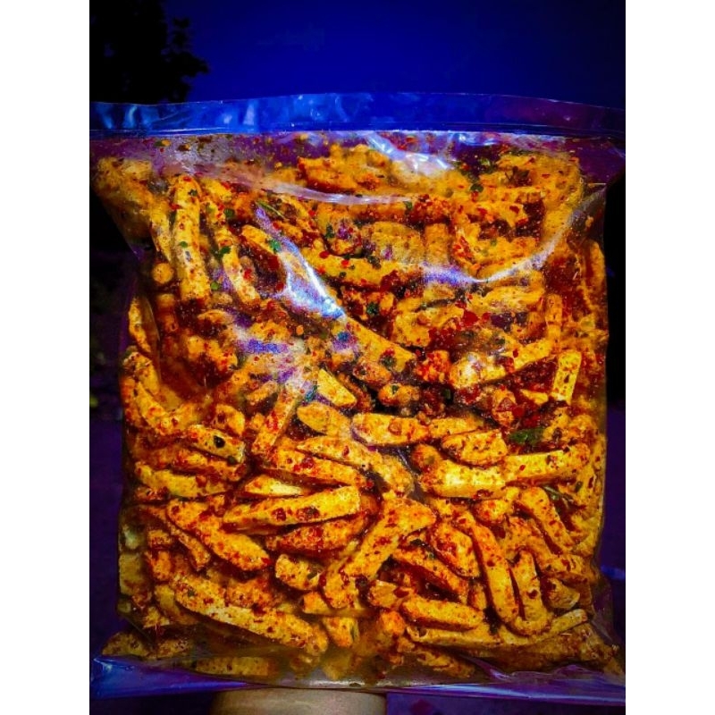 

BASRENG VIRAL PEDAS DAUN JERUK KEMASAN 1 KG BUMBU MELIMPAH