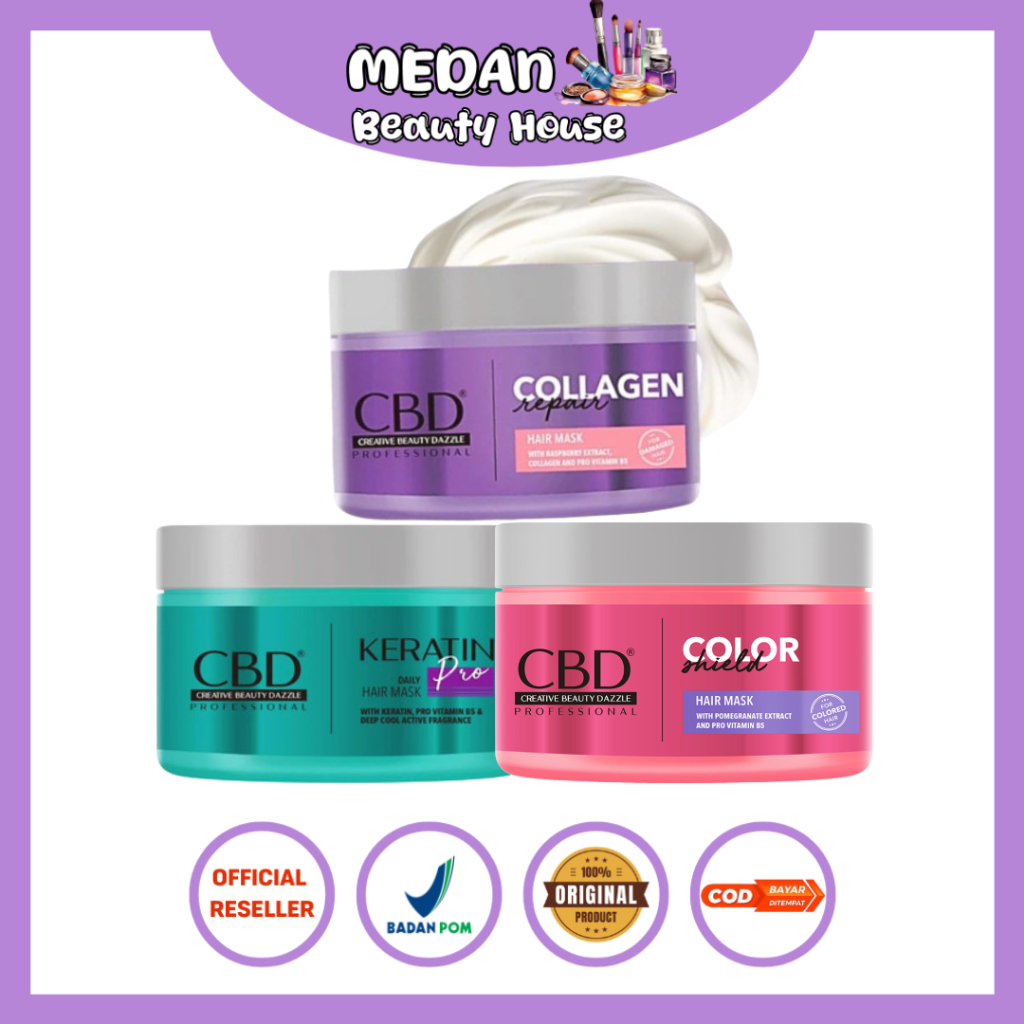 CBD HAIR MASK 250GR / CBD / Masker Rambut