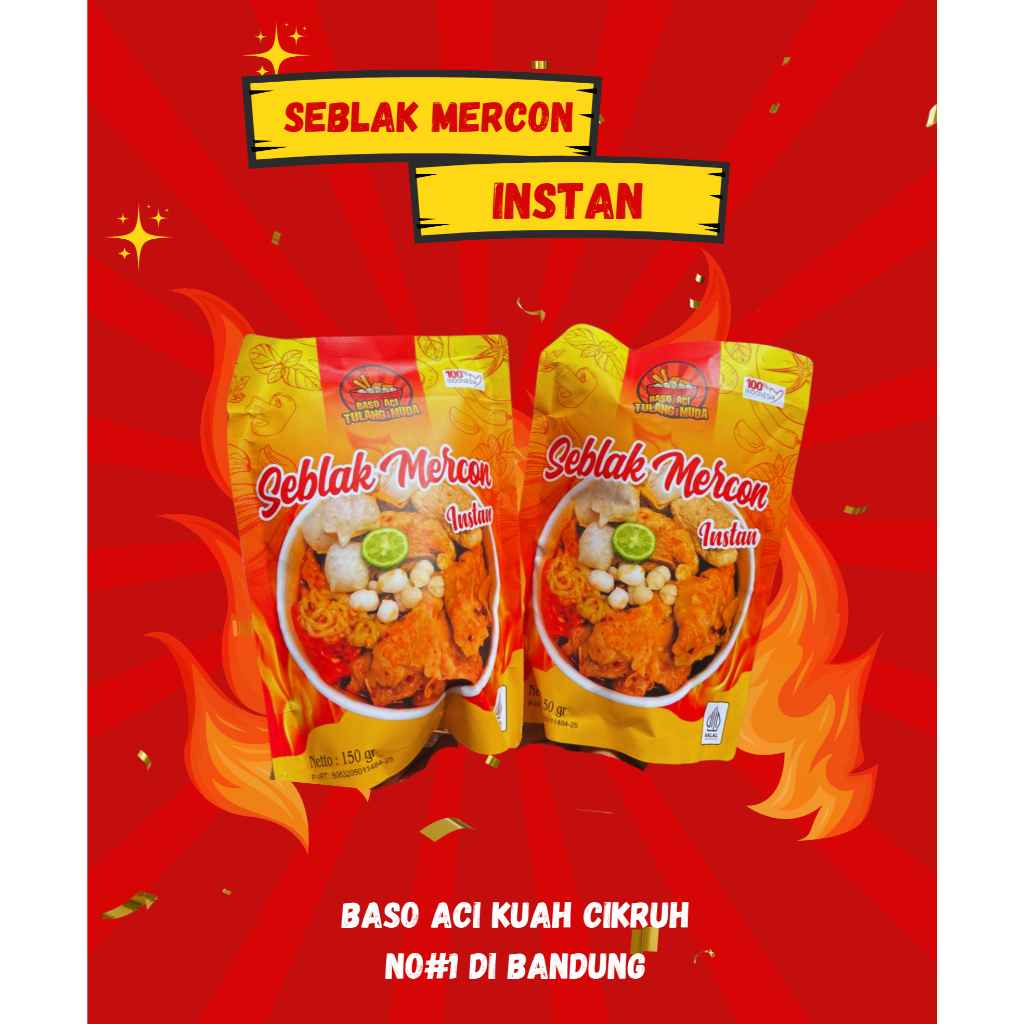 

Seblak Mercon By Baso Aci Tulang muda