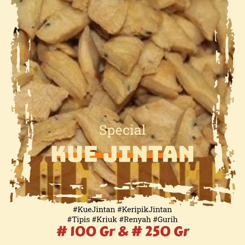 

Kue Jintan Keripik Jintan Enak Renyah Gurih Nikmat isi 100 Gram dan 250 Gram