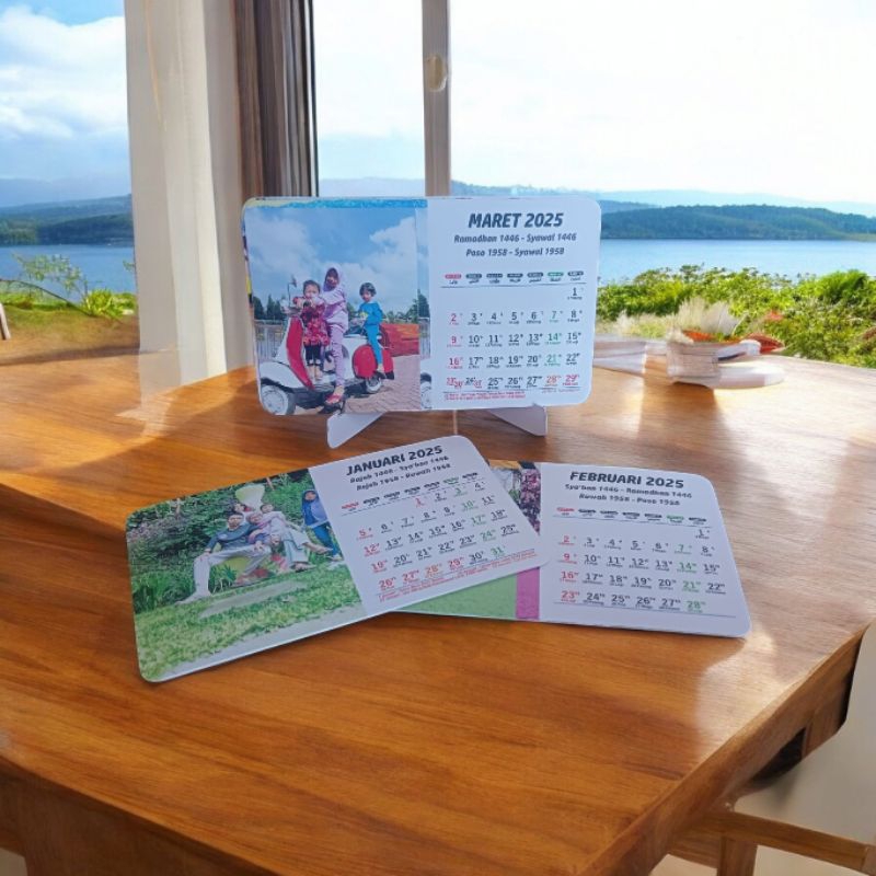

Foto Kalender & Foto Notes + Stand