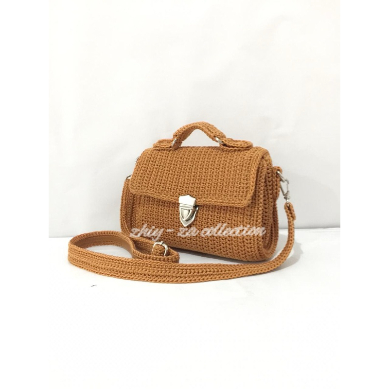 Tas Rajut, Tas Rajut Wanita, Tas Rajut Selempang, Tas Wanita