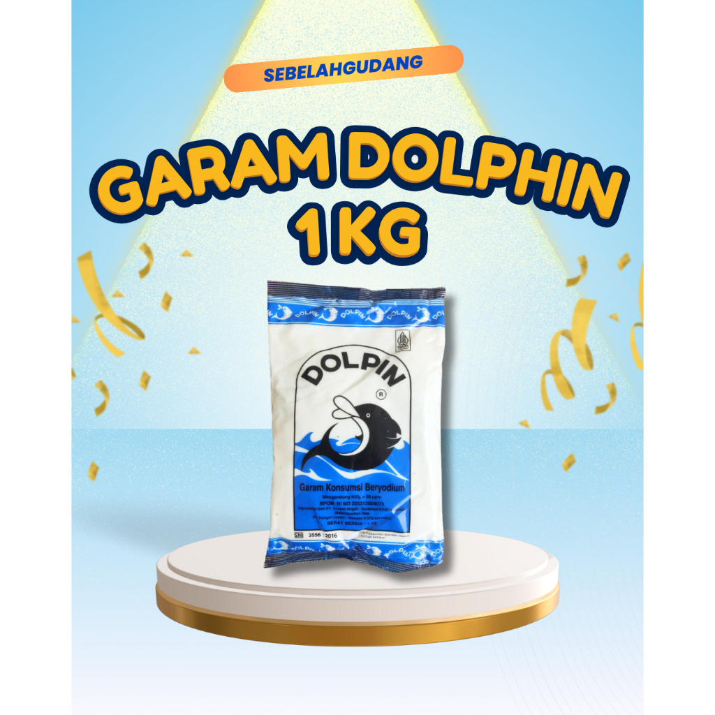 

Garam Dolphin 1 KG / Garam Halus / Garam Yodium