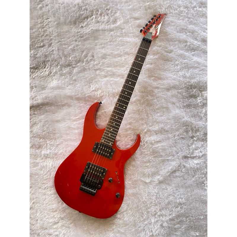 gitar ibanez RG series red custom