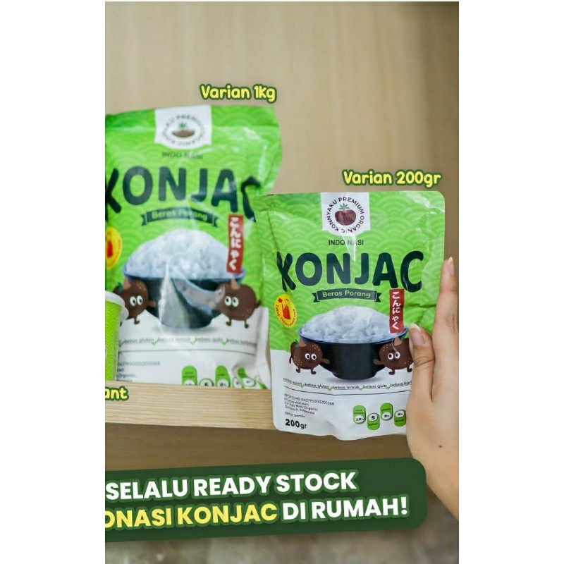 

beras konjac shirataki beras porang