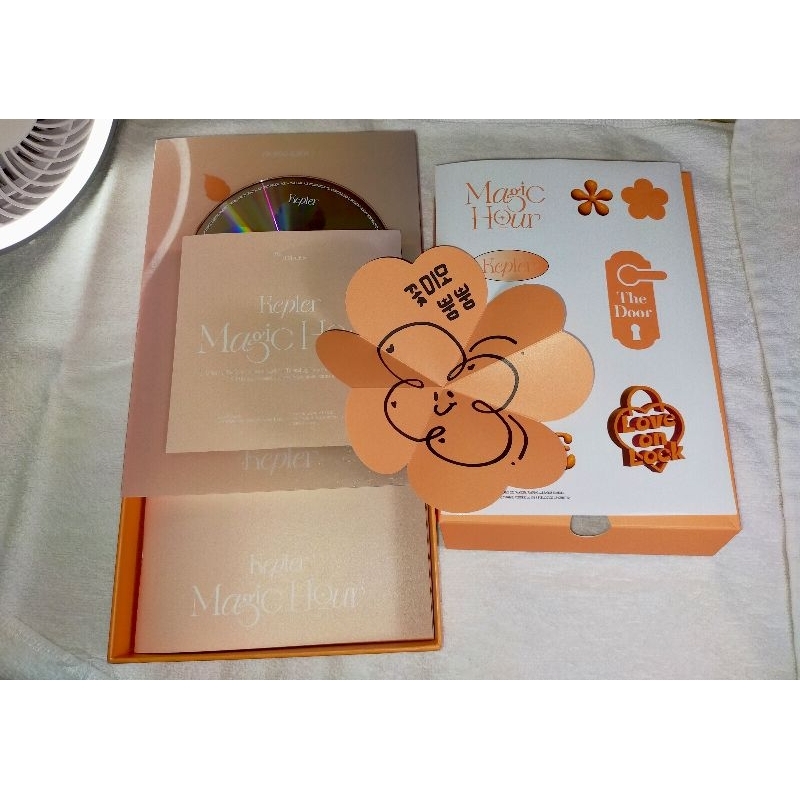 [baca deks] wts album only magic hour (sunkissed ver.) kep1er