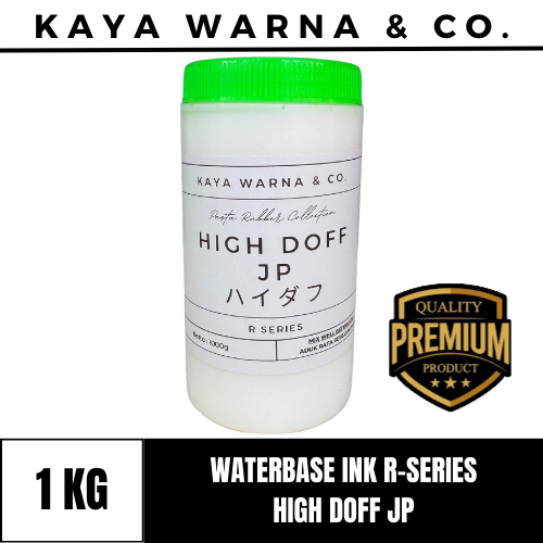 

Tinta Sablon Waterbase Ink HIGH DOFF JP R-Series KAYA WARNA & CO. (1kg)