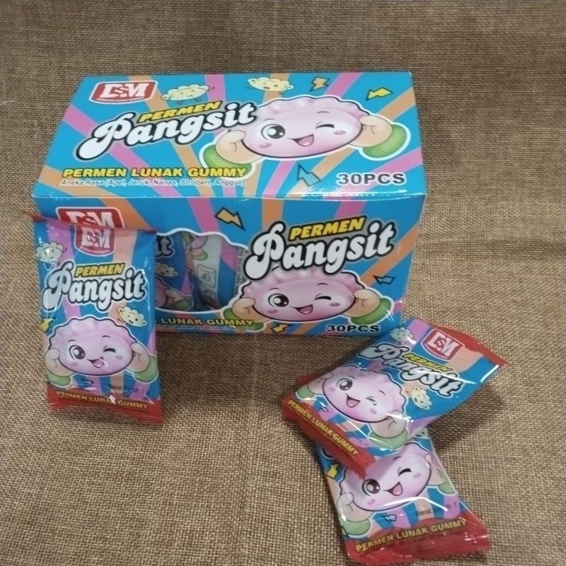

DSM Permen Pangsit Lunak Gummy( isi 30 pcs) Halal