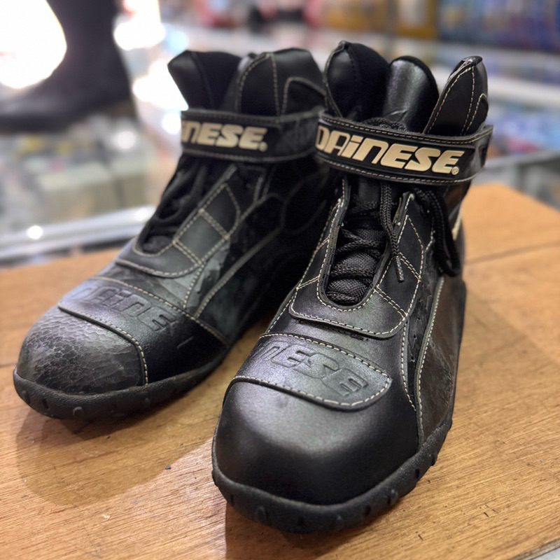 SALE DAINESE import Full Kulit Defect Sepatu Touring Boots Touring Sepatu Sport Sepatu Racing Black