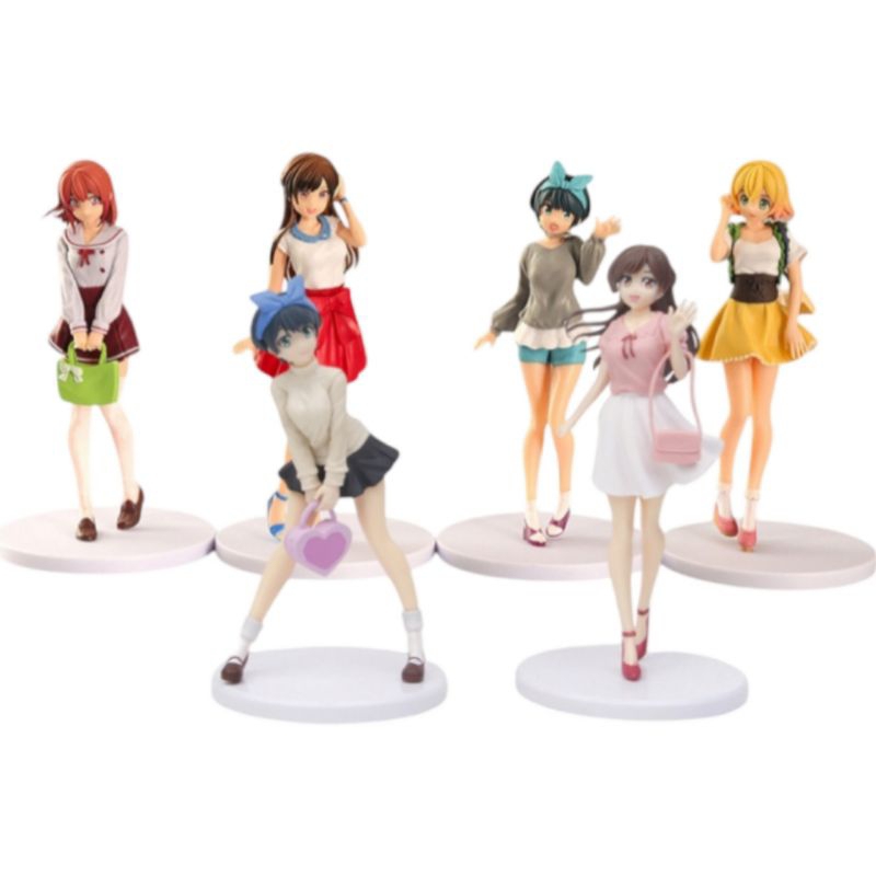 Action Figure Anime Kanojo Okarishimasu Chizuru Mizuhara Sumi Sakurasawa Mami Nanami Ruka Sarashina 