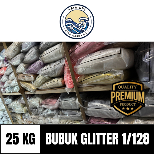

Bubuk Glitter Powder Serbuk Dekorasi Resin Sablon Slime Streofoam Wedding (25kg)