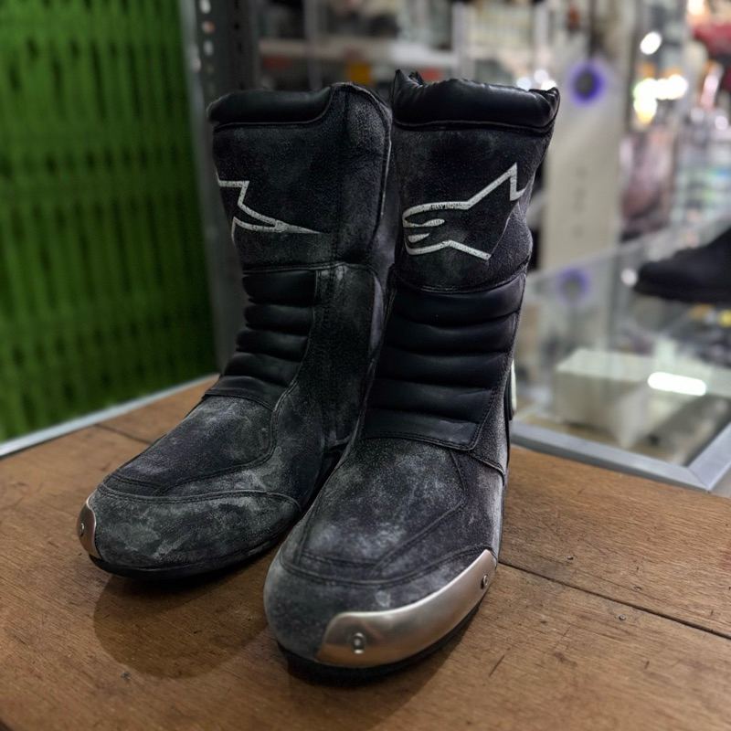 SALE ALPINESTAR Import Defect Sepatu Touring Boots Touring Sepatu Sport Sepatu Racing Black