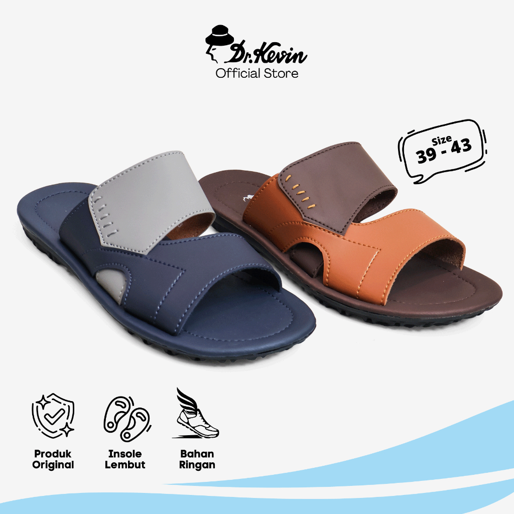 Dr. Kevin Sandal Selop Pria Men Sandals 871-553