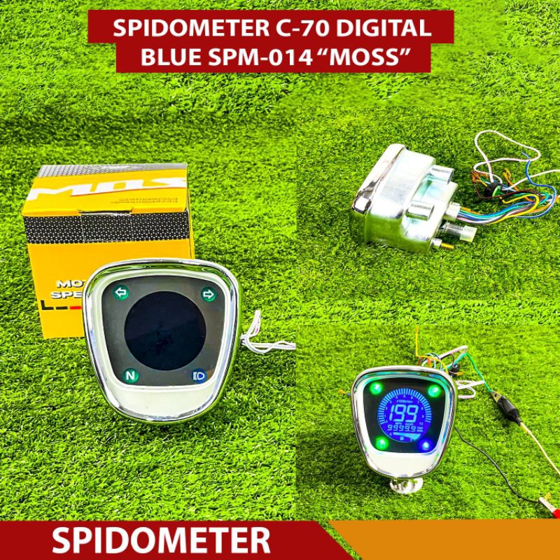Spidometer C70 Digital Speedometer Honda C70