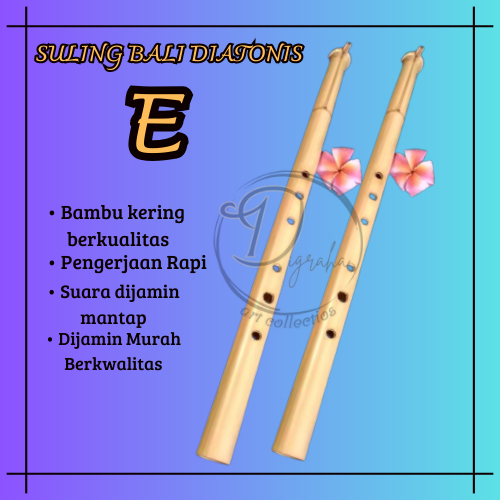 Suling Bali Diatonis Suling Bali Suling Bambu Suling Musik Balinese flute Suling Sunda Bali