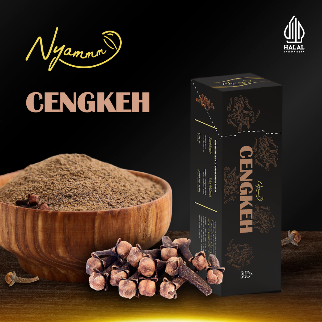 

Cengkeh Bubuk | Clover Powder | Rempah Herbal Asli Bumbu Masak Marinasi