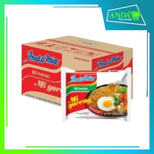 

ANDA Indomie Goreng 1 Dus Karton Isi 40 Bungkus