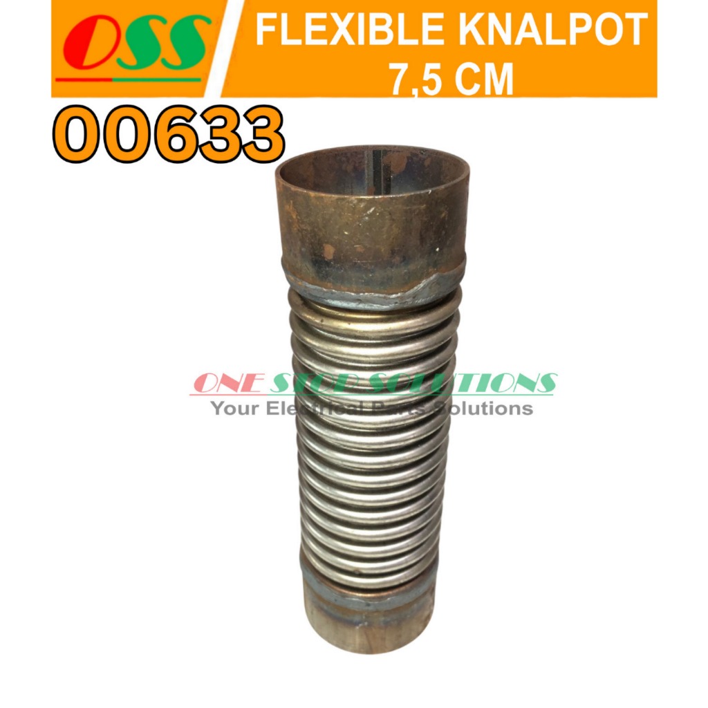 FLEXIBLE KNALPOT UNTUK KNALPOT GENSET UNIVERSAL UK 7,5CM