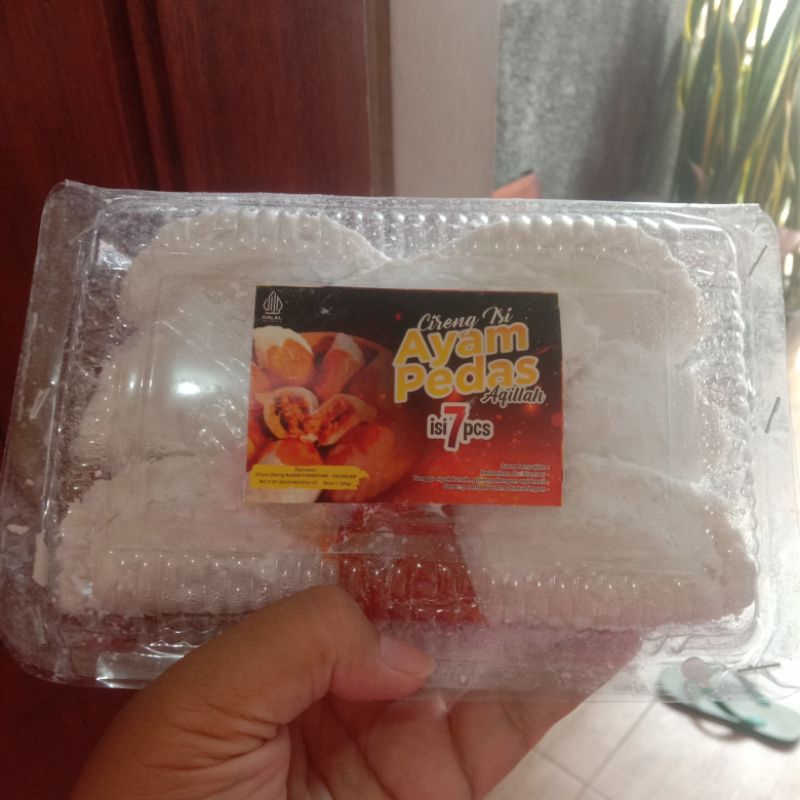 

Cireng isi ayam mercon