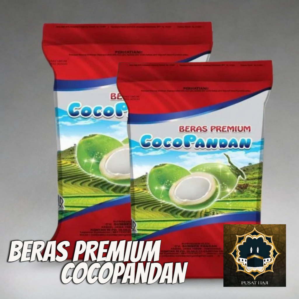 

BERAS PREMIUM COCOPANDAN l VARIAN (1KG & 5KG)