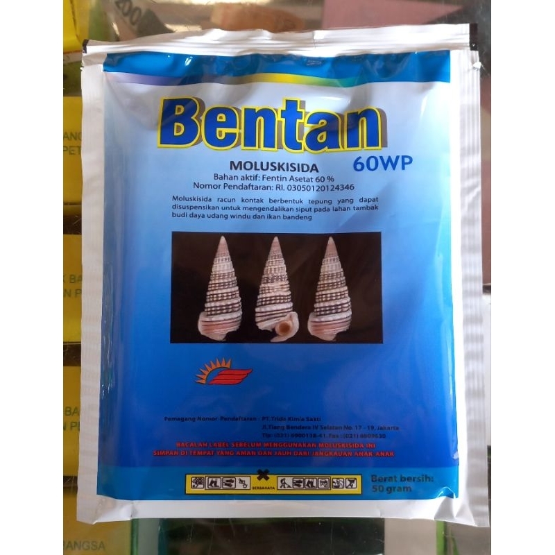 Bentan 60 WP Kemasan 50 Gram