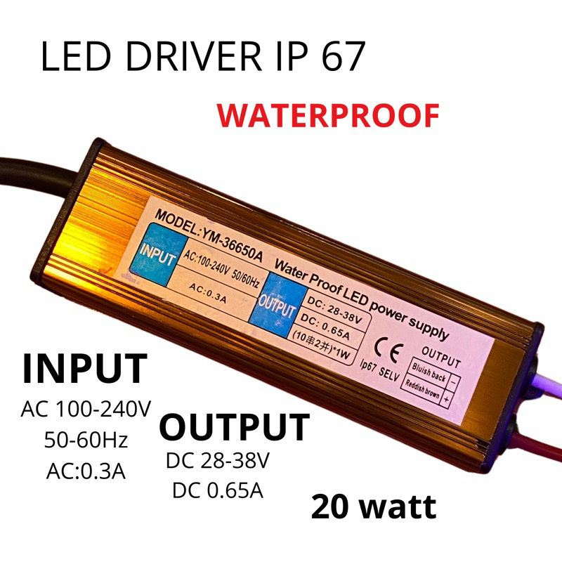 Travo LED Lampu Sorot 20 Watt. Lampu PJU
