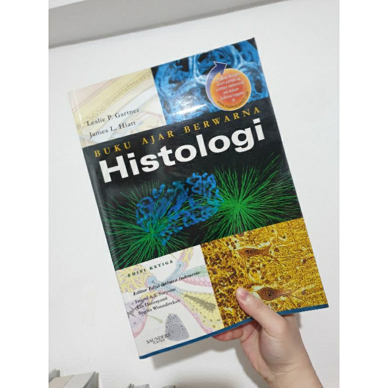 PRELOVED Buku Ajar Berwarna Histologi Gartner Edisi 3