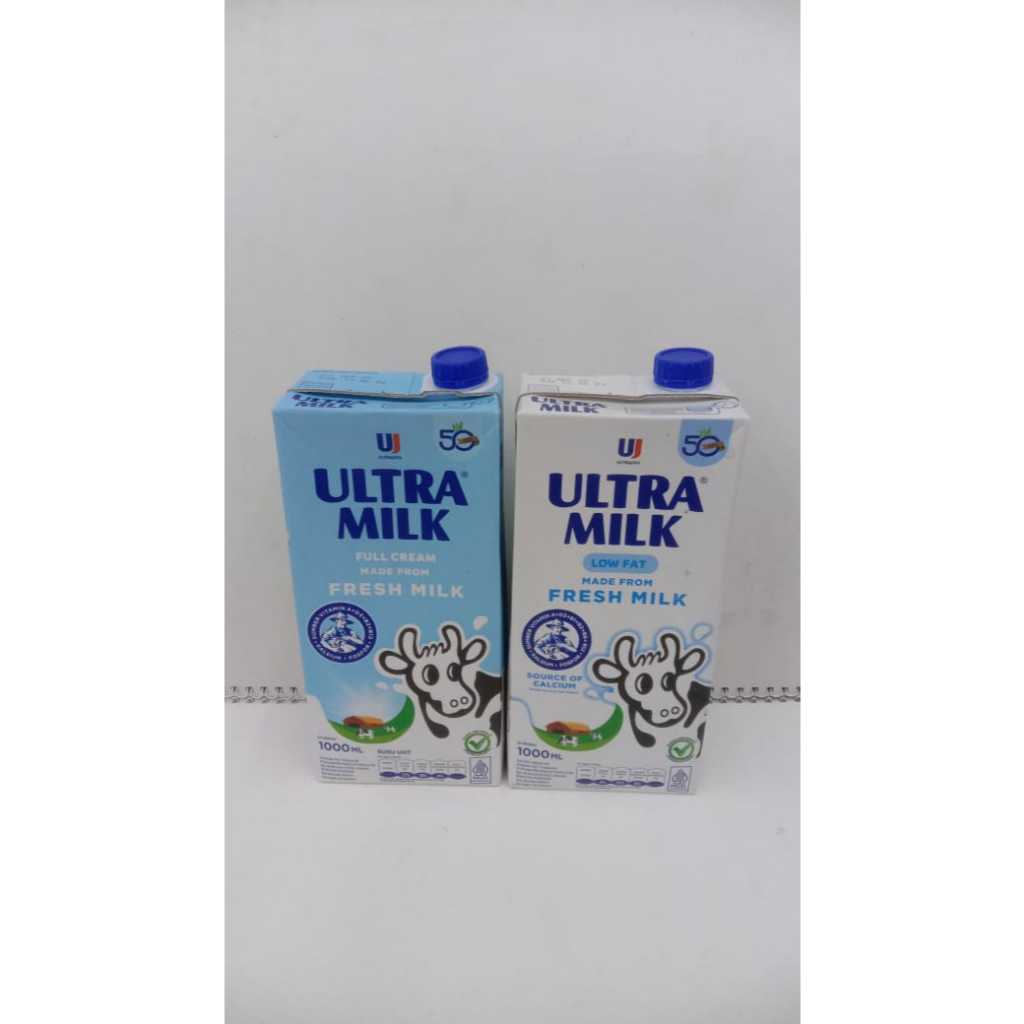 

Susu UHT Ultra Milk 1 Liter/susu ultramilk full cream