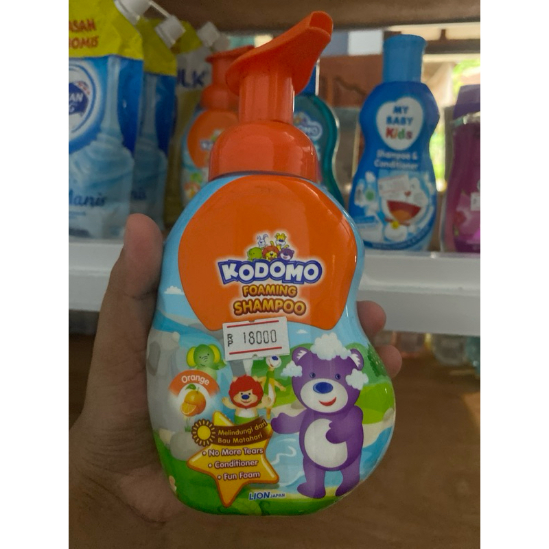 Kodomo foaming shampo 250ml/shampo kodomo250ml/shampo anak